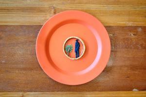 写真：グラスクッキー