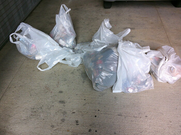 写真：ゴミ収集