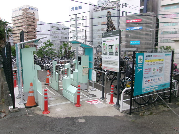 写真：立川駅南口第三有料自転車駐車場