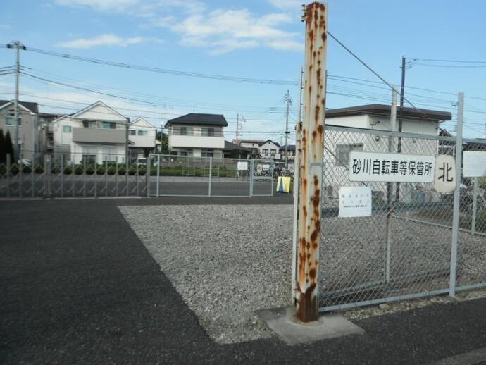 写真：立川市砂川自転車等保管所3