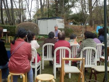 写真：2016年4月樹林地開放日