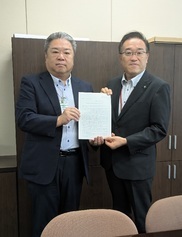 写真：要望行動の様子