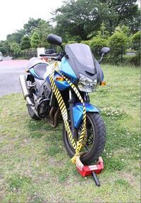 写真：タイヤロック2輪