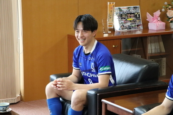 写真：上村選手