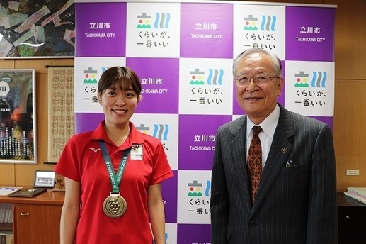 写真：岡田選手