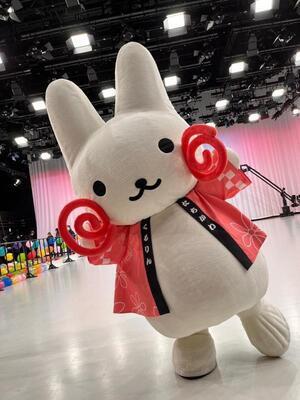 写真：競技前のくるりん