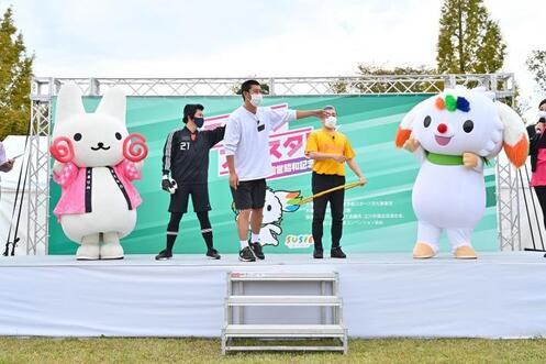 写真：ステージイベントの様子