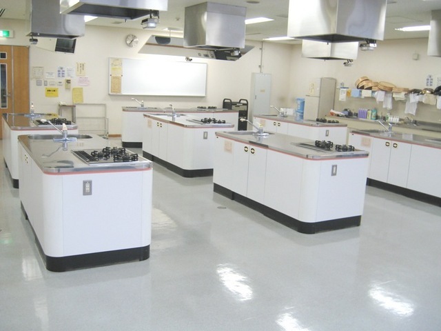 写真：料理実習室