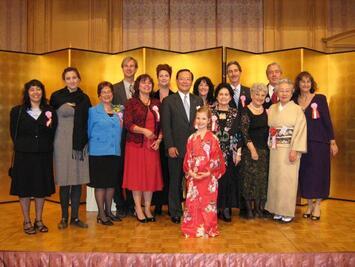 写真：立川市内での記念式典