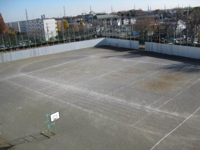 写真：工事現場の仮囲い