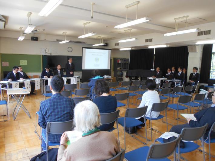 写真：説明会の様子