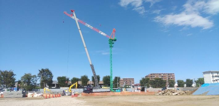 写真：タワークレーン