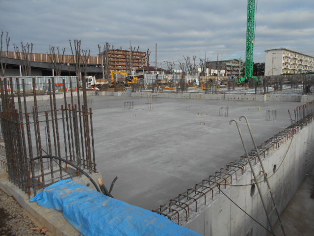 写真：基礎工事の様子1