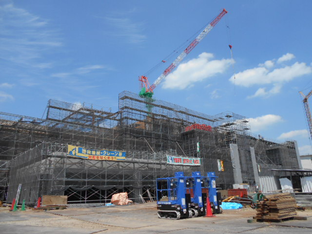 写真：コンクリート打設工事2