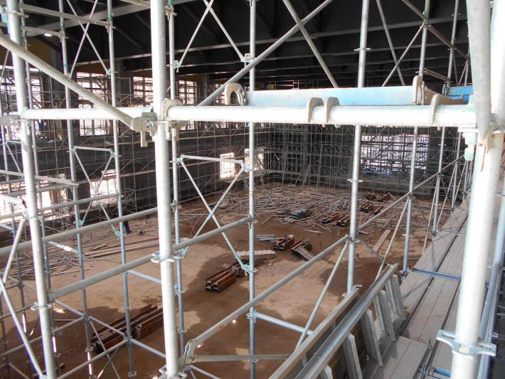 写真：体育館の様子