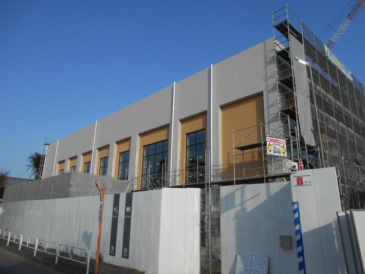 写真：体育館の外観