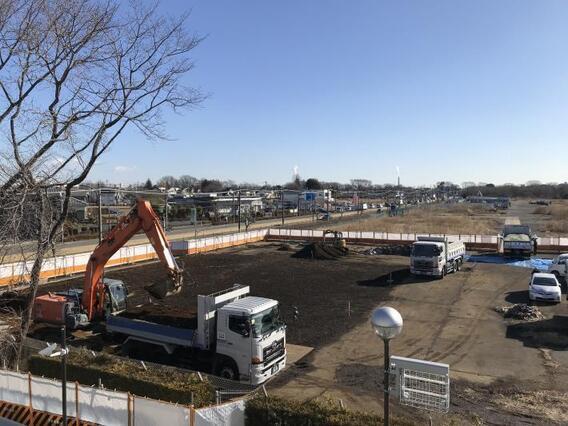 写真：2月21日時点土壌掘削・搬出