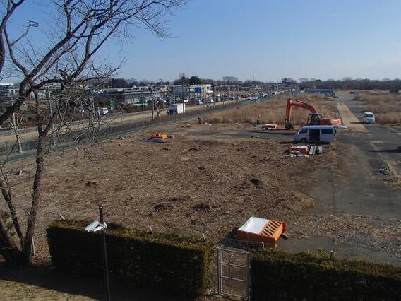 写真：令和4年1月28日時点着工の様子