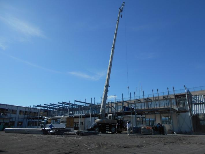 写真：解体工事の様子