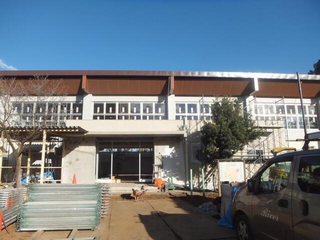 写真：体育館の外観