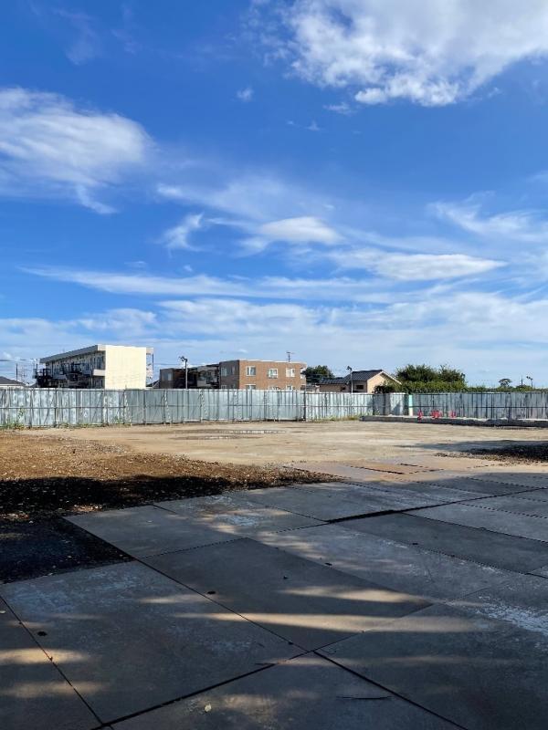 写真：現体育館解体2