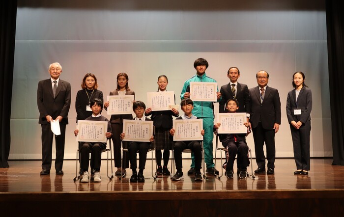 写真：令和6年度教育委員会表彰式