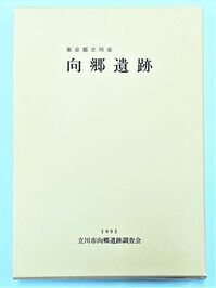 写真：向郷遺跡　表紙