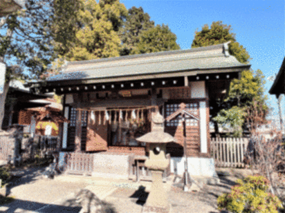 写真：蚕影神社跡