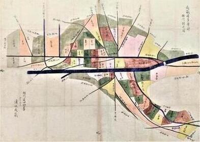 写真：砂川村絵図