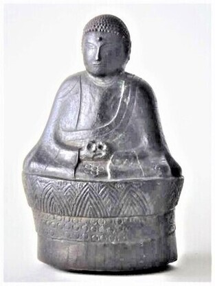 写真：八幡神社本地仏像1