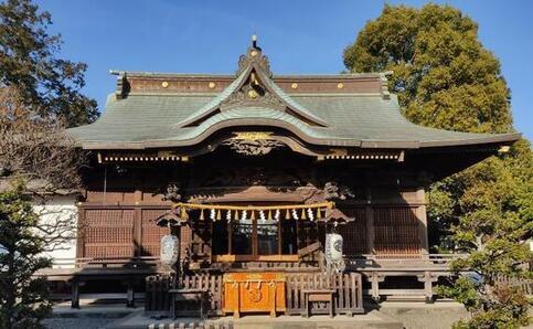 写真：阿豆佐味天神社全景