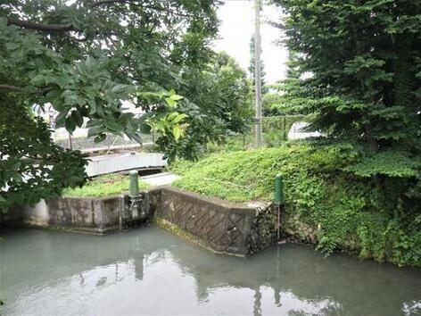 写真：分水取り入れ口