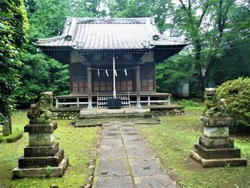 写真：神明社全景