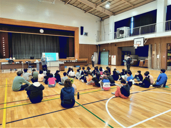 写真：出張授業