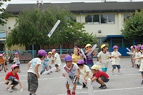 写真：園児たちの様子