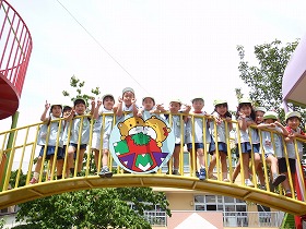 写真：園児たちの様子