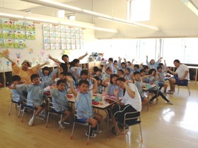 写真：園児たちの様子
