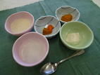 写真：離乳食サンプル
