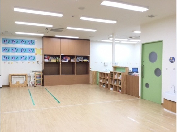写真：保育園室内の様子