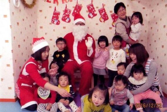写真：クリスマス会の様子
