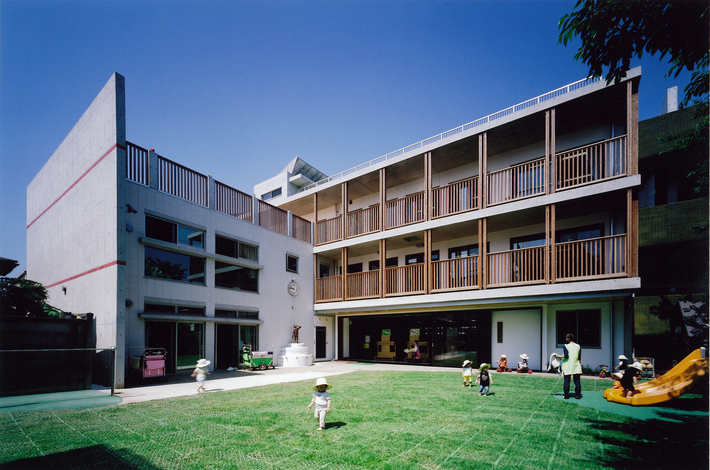 写真：冨士見保育園全景