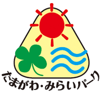 イラスト：たまがわ・みらいパークのマーク