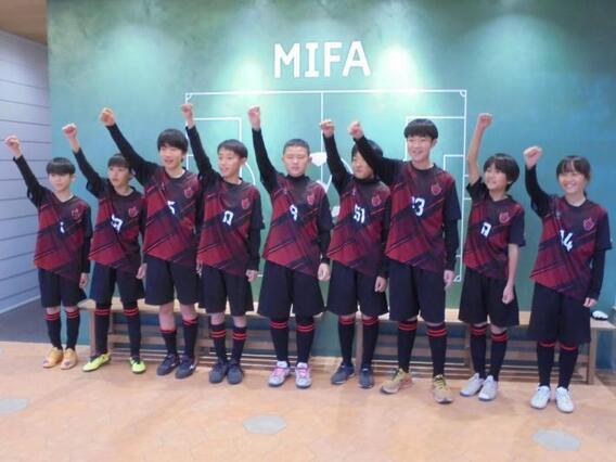 写真：小学校6年生のチーム立川八小最強JAPAN（THSFC）