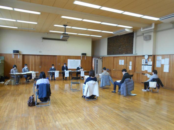 写真：令和5年1月14日説明会の様子