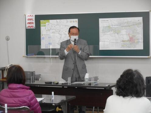 写真：タウンミーティングの様子