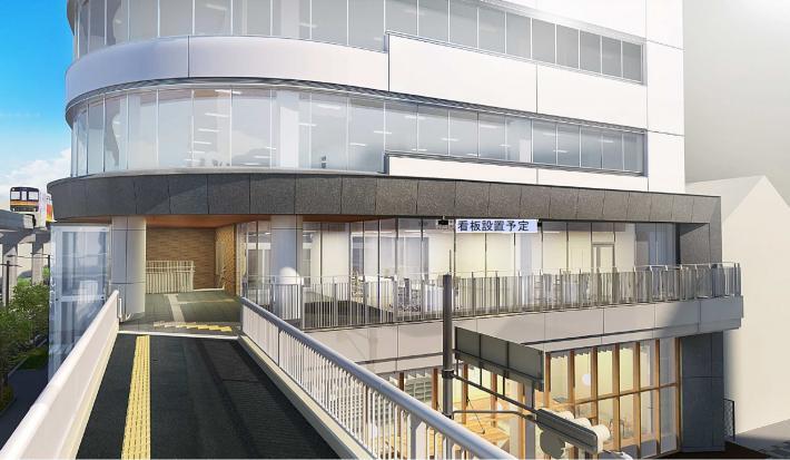 写真：デッキ直結イメージ