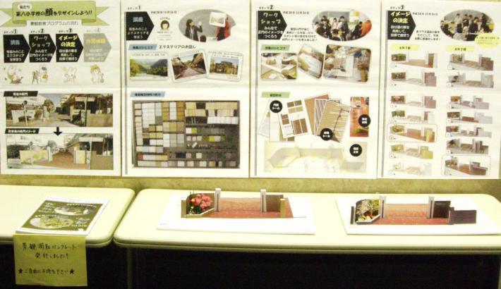 写真：平成28年度景観教育展示