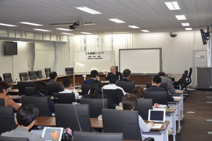 写真：平成29年10月13日議員研修会