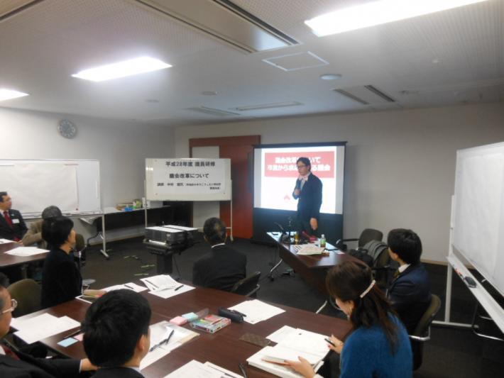 写真：平成29年2月9日議員研修会