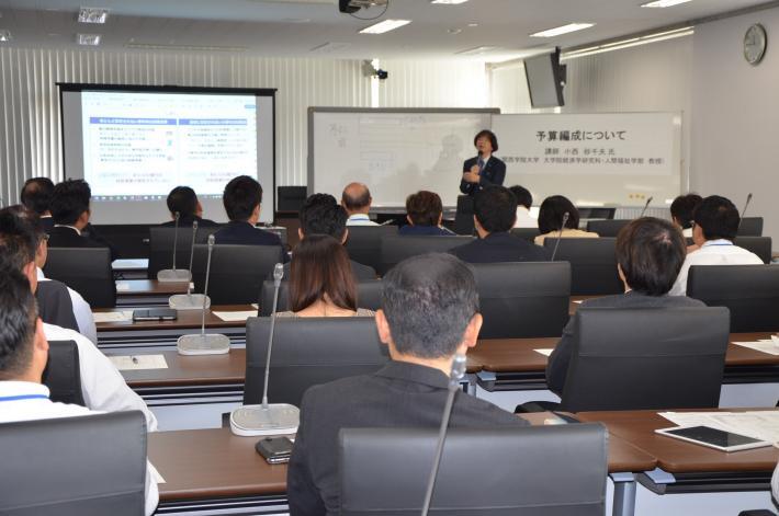 写真：平成30年度第1回議員研修会